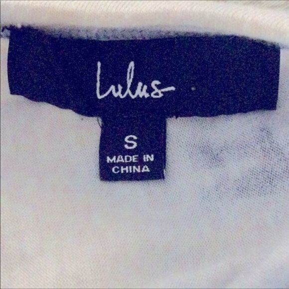 Lulu’s Blue And Ivory Tie Dye Open Back Reversible Long Sleeve Crop Top… - Picture 11 of 14